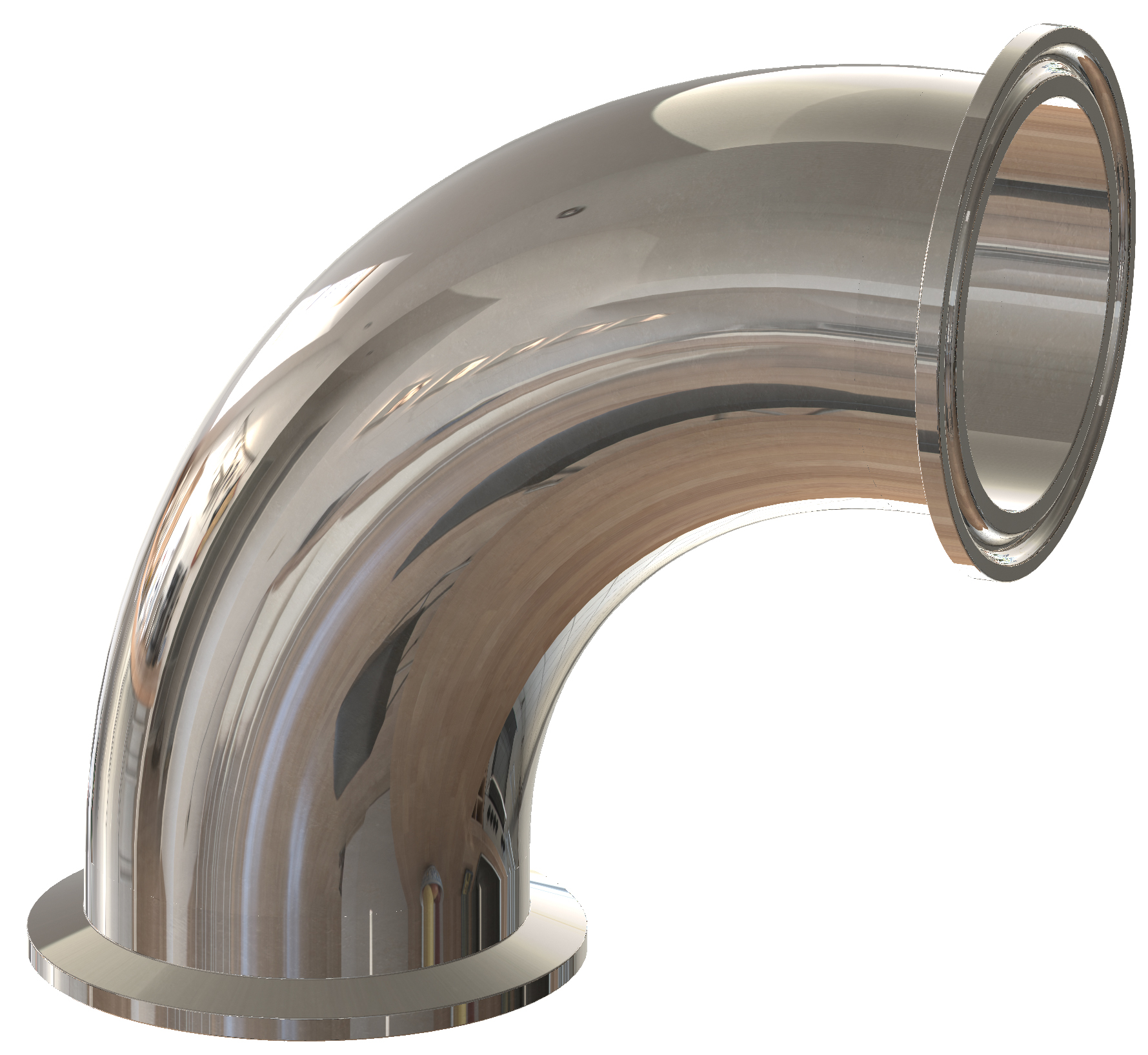 BIOPHARM 90° CLAMP ELBOW